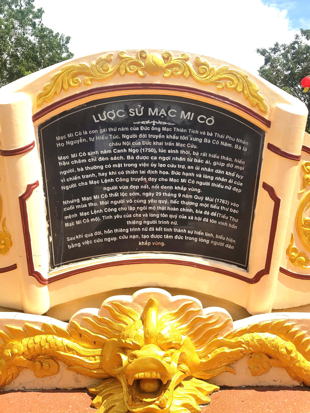 Lược Sử Bà Mạc Mi Cô - Người Con Gái Hiếu Thảo, Nhân Hậu Của Dòng Họ Mạc Tại Hà Tiên